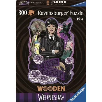 Dřevěné puzzle Wednesday 300 dílků
