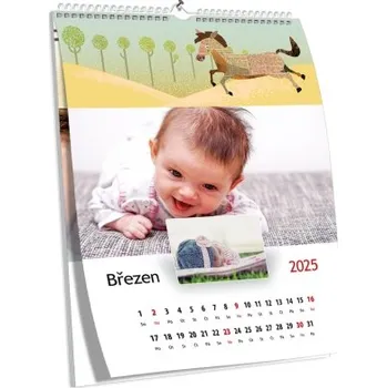 Fotokalendář Nástěnný brilantní kalendář s malovanými motivy NKD-15-A5 nástěnný foto-kalendář 2026 NKD-15-A5-BRIL Nižší cena pro více kusů!
