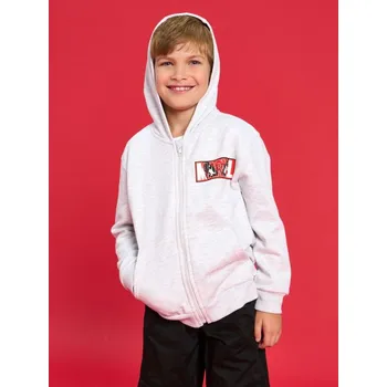 Chlapecká mikina Sinsay - Mikina s kapucí Marvel - šedá - 585FF-09M - 585FF-09M-134