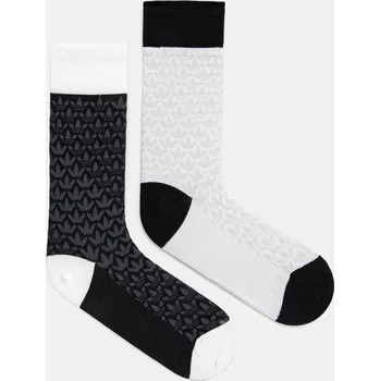 Pánské ponožky Ponožky adidas Originals 2-pack JC8631 černá 99X, vel. 43/45