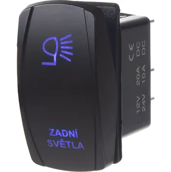 vypínač 47137 Rocker2 spínač ZADNÍ SVĚTLA 12/24V
