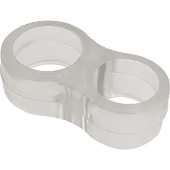 Dveřní zarážka pro dveřní kliku, transparentní