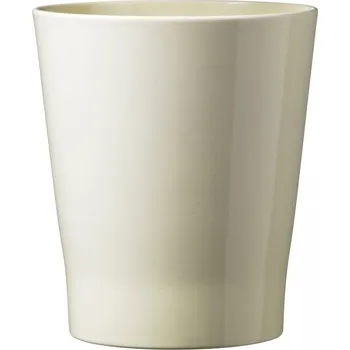 Květináč Keramický květináč na orchideje Merina Classic 15x13 cm lesklý vanilkový