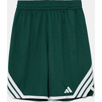 Dětské kraťasy adidas Originals zelená barva, s aplikací, nastavitelný pas, KC6976 79X, vel. 128