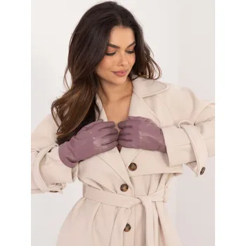 Rukavice Fialové rukavice s teplou podšívkou AT-