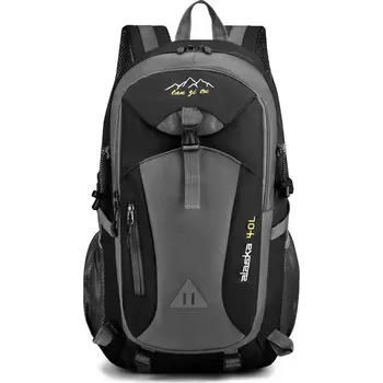 Městský batoh Vysokokapacitní outdoorový batoh – 40L pro cestování a sport Barva (Varianta): Černá