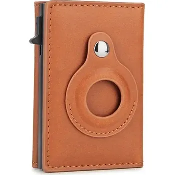 Peněženka Pánská peněženka s držákem na AirTag – RFID ochrana Barva (Varianta): Hnědá