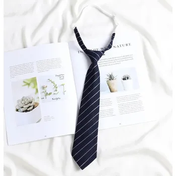 Kravata Elegantní kravata s proužky – dárek, svatební nebo školní styl Barva (Varianta): Elastic 02