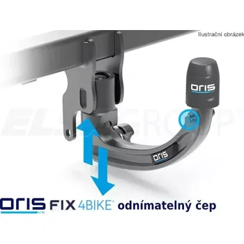 Tažné zařízení Tažné zařízení Mercedes Benz V/Viano/Vito 03-, Fix4Bike vert., Oris