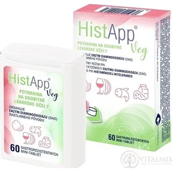 Speciální výživa HistApp VEG tbl ent 60 ks