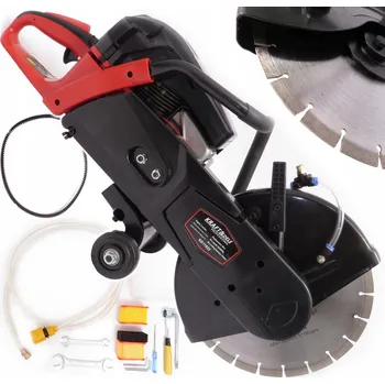 Motorová pila Kraft-Dele Benzínová pila na beton a asfalt – 2,4 kW, kotouč 300 mm (12")