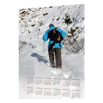 Fotokalendář Roční kalendář s fotkou na plátně 80x120 nástěnný foto-kalendář 2026 NKRP-01-80x120 Nižší cena pro více kusů!