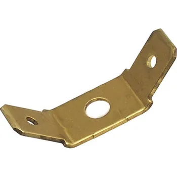 Auto elektroinstalace IMP 425872 Nýtovací konektor 6,3mm - dvojitý 45°