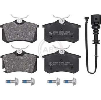 Brzdová destička Sada brzdových destiček, kotoučová brzda A.B.S. 37334