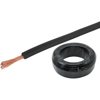 Auto elektroinstalace 232247 R30 Napájecí kabel - černý 5mm²
