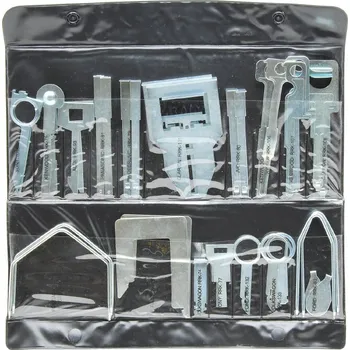 Autorádio 373100 Sada vidliček pro demontáž autorádií