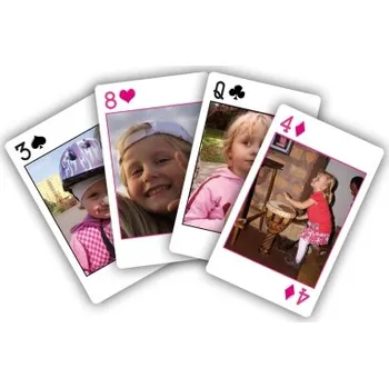 Rám na obraz POKER - hrací karty s 52 vlastními fotografiemi POKER-01 Nižší cena pro více kusů!