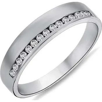 Prsten Diante Zlatý prsten s bílým kamenem 59642771.55