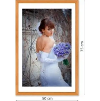 Rám na obraz Fotoobraz v rámu s paspartou 50x75 cm FOPKDL6-50x75 Nižší cena pro více kusů!