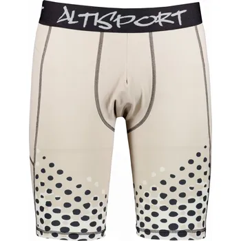 Dámské kalhoty Pánské sportovní legíny nad kolena premium ALTISPORT VOJ/ALM109LEG02 SVĚTLE HNĚDÁ M