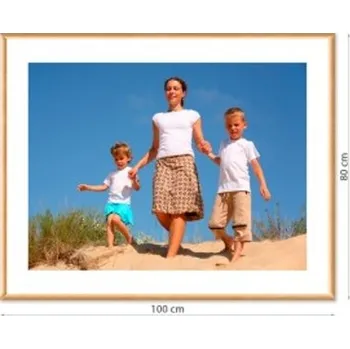 Rám na obraz Fotoobraz v luxusním rámu s paspartou 80x100 cm FOPDRLX-80x100 Nižší cena pro více kusů!