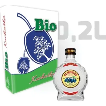 Bio kuchařka - Léčivá kniha se Slivovicí 0,2 l LK-0011-02l-SLI Nižší cena pro více kusů!