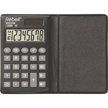 Kalkulačka Kalkulačka kapesní REBELL SHC 200 N černá 8M