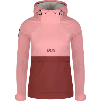 Dámská softshellová bunda Dámský softshellový anorak NORDBLANC NBWSL8275 SVĚTLE RŮŽOVÁ 42