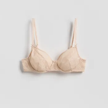 Podprsenka Reserved - Podprsenka s kosticemi a měkkými košíčky - tělová - 204EZ-02X - 204EZ-02X-80C