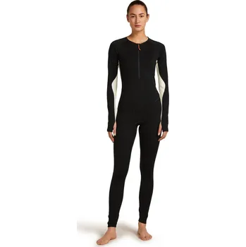 Dámské tričko Dámský merino overal ICEBREAKER Women 200 Oasis+ Suit, Black/Undyed/Cb velikost: M