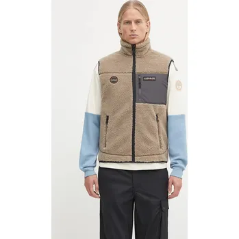 Dámská vesta Vesta Napapijri Yupik V, M, zelená, 78X