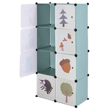 regál LIVARNO® Dětský regál 74 x 36 x 144 cm (liška)