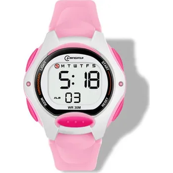 Hodinky Dětské digitální hodinky s alarmem – voděodolné a sportovní Barva (Varianta): Růžová