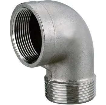 METABO úhlová přípojka nerez vnitřní závit 1 1/2"/vnější závit 1 1/2"