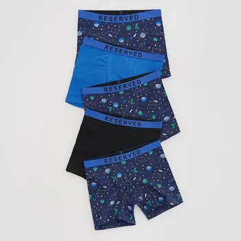 Dětská móda Reserved - Sada 5&nbsp;boxerek - tmavomodrá - 855HD-59X - 855HD-59X-U98