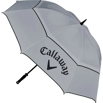 Deštník Callaway Shield golfový deštník 64'' (162,5 cm), šedý/černý