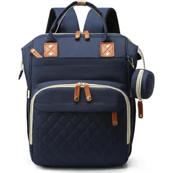 Městský batoh Cestovní batoh pro maminky – termokapsa, více oddílů Barva (Varianta): Modrá