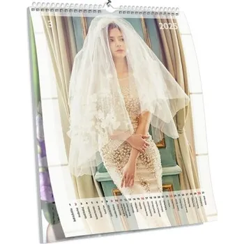 Fotokalendář Nástěnný kalendář s vlastní fotografií NKN-14-A5 nástěnný foto-kalendář 2026 NKN-14-A5 Nižší cena pro více kusů!