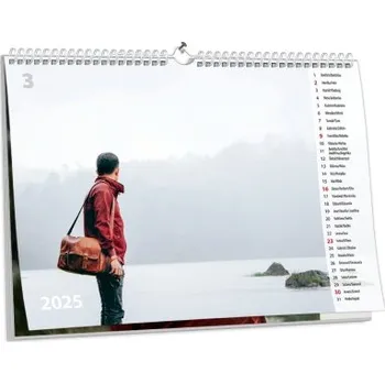 Fotokalendář Nástěnný kalendář s vlastní fotografií NKN-88-A4 nástěnný foto-kalendář 2026 NKN-88-A4 Nižší cena pro více kusů!