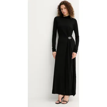 Dámské šaty Šaty Twinset černá barva, maxi, 252TP2024 99X, vel. 36