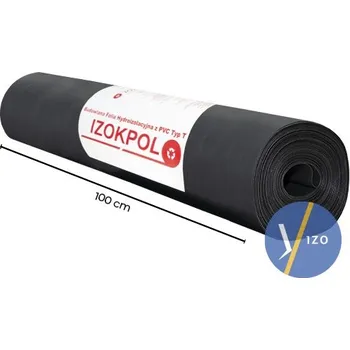 Hydroizolační fólie Hydroizolační fólie IZOKPOL 1,2 mm, 100 cm Nadační filmy