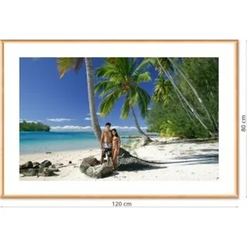 Rám na obraz Fotoobraz v luxusním rámu s paspartou 80x120 cm FOPDRLX-80x120 Nižší cena pro více kusů!