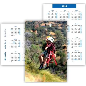 Fotokalendář Kapesní kalendář na šířku bez laminace 2026 KKN-01-01-S Nižší cena pro více kusů!