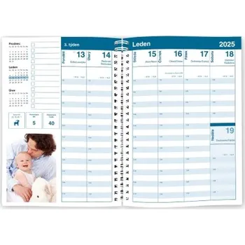 Diář CDSM Týdenní diář A5 - pracovní diář z vlastních fotografií 2026