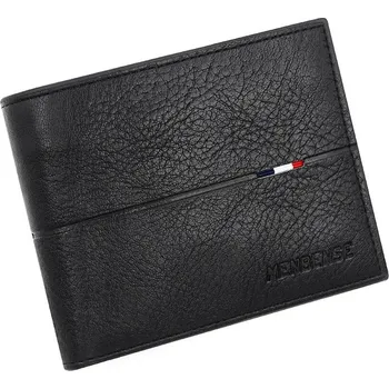 Peněženka Pánská peněženka s mincovníkem – zip, PU kůže, kompaktní Barva (Varianta): Černá