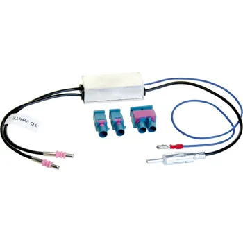 Autoanténa 295835 Anténní napáječ a slučovač FAKRA - DIN