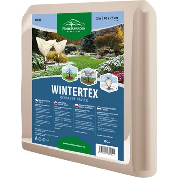 Mulčovací textilie Nohel Garden Kryt na keře WINTERTEX návlek UV 30g 40x75cm 2ks
