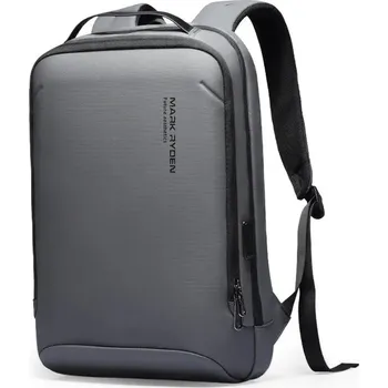 Městský batoh Slim batoh na notebook – odolný, USB port, elegantní styl Barva (Varianta): Lighter Grey