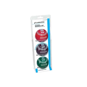 Tréninková baseballová sada se zátěží (198g, 227g, 255g)