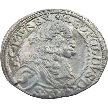 Stříbrný 3 krejcar 1670 – Leopold I., Vídeň